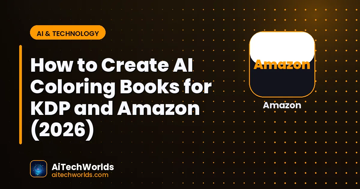 AI-generated digital artwork and image creation — how to create ai coloring books for kdp and amazon AI coloring book KDP