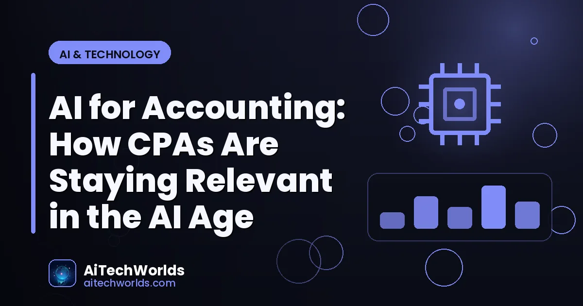 AI business automation tools on office laptop — ai for accounting ai for accountants