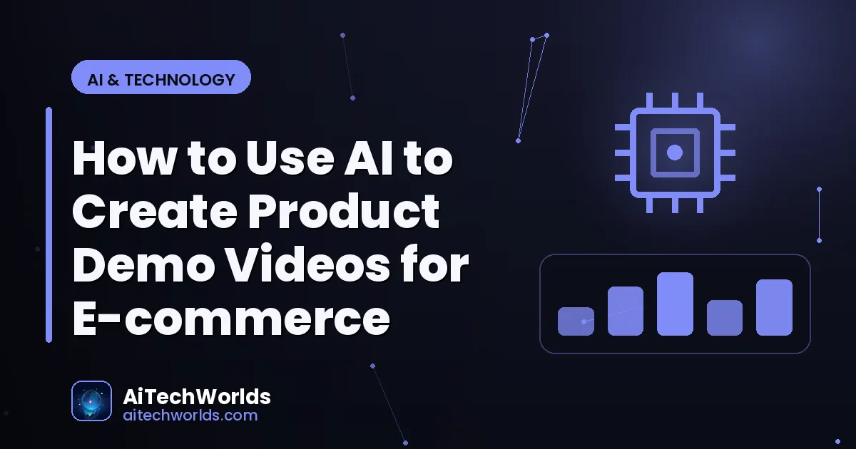product photography with 360-degree video rotation — AI product demo video ecommerce